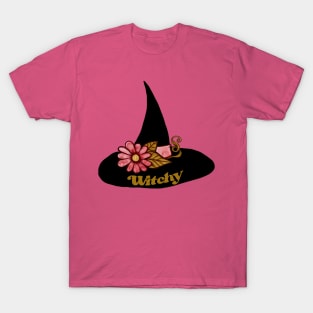 Witchy Fancy Witch Hat T-Shirt